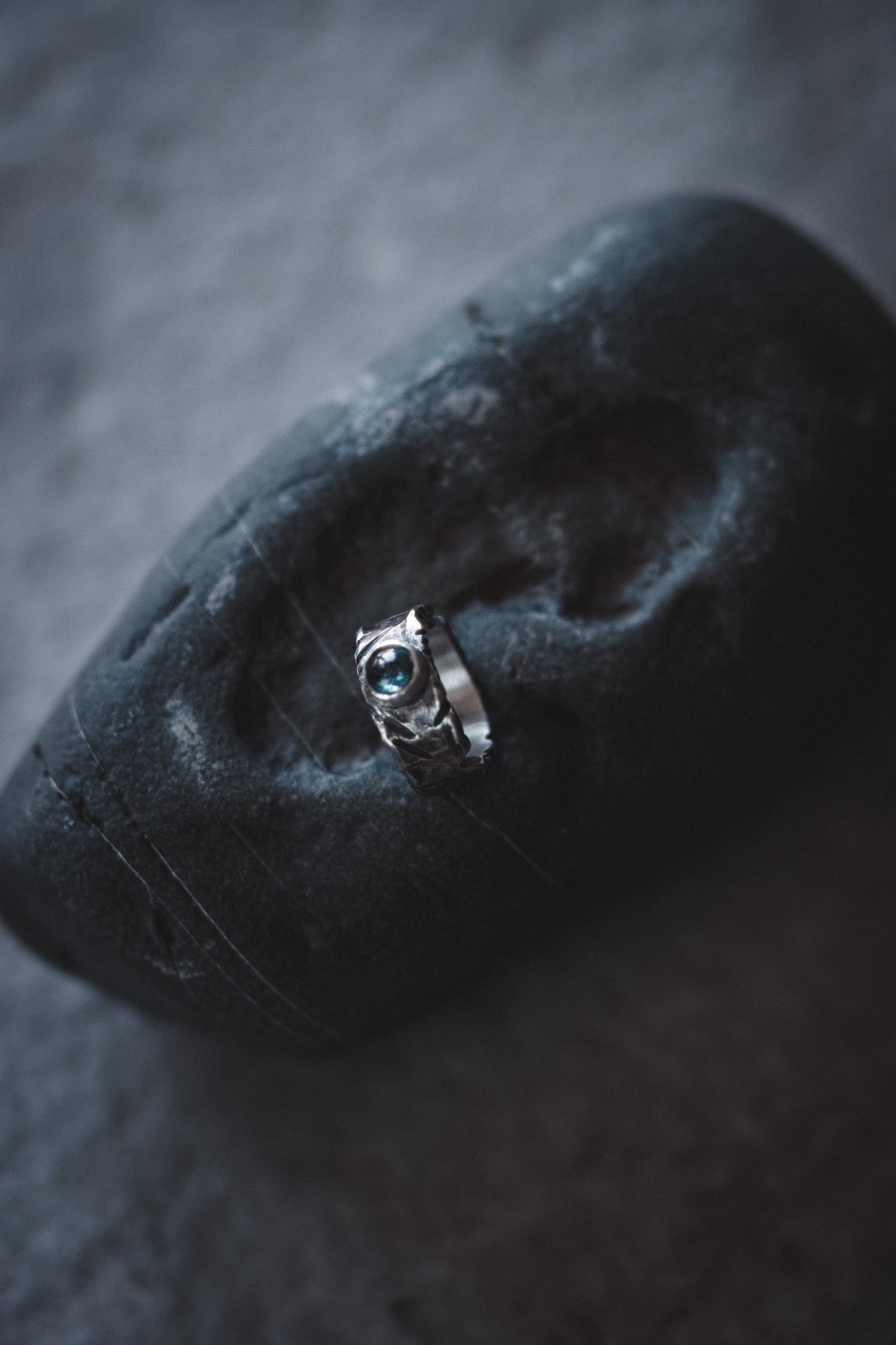 ‘Third Age’ Ring | Moss Kyanite